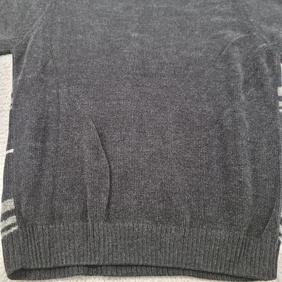 Dockers Sweater Mens Large Black Plaid wool Vintage Long Sleeve Grandpacore - Picture 4 of 12